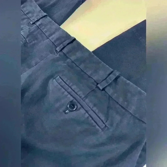 Talbots Signature Navy Ankle CropStraight Leg Khaki Chino Pants Women’s 16 Fall - Picture 12 of 12